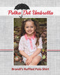 Brandi's Ruffled Polo Shirt for Kids