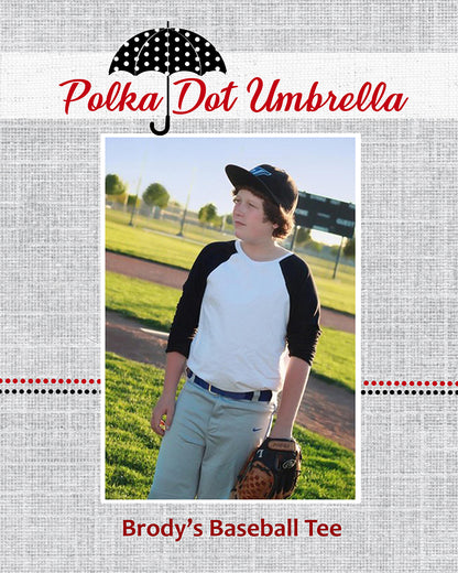 Brody's Baseball Tee for Kids
