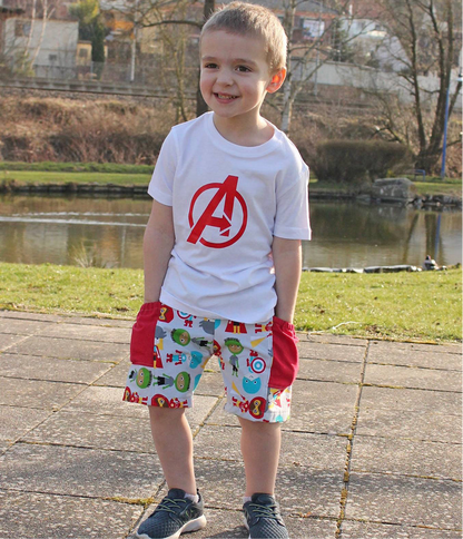 Quade's Bubble-Pocket Shorts for Kids