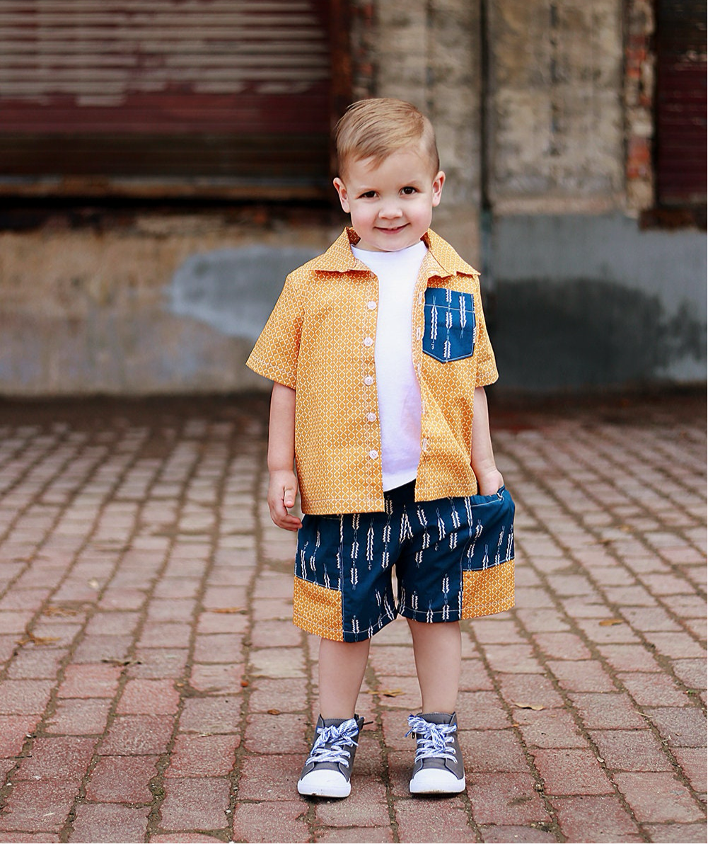 Quade's Bubble-Pocket Shorts for Kids