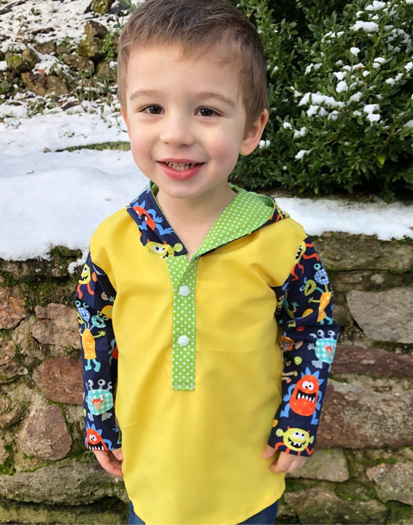 Aaron's Hooded Woven Shirt for Kids