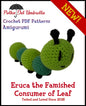 Eruca the Famished Consumer of Leaf Caterpillar Amigurumi Crochet Pattern