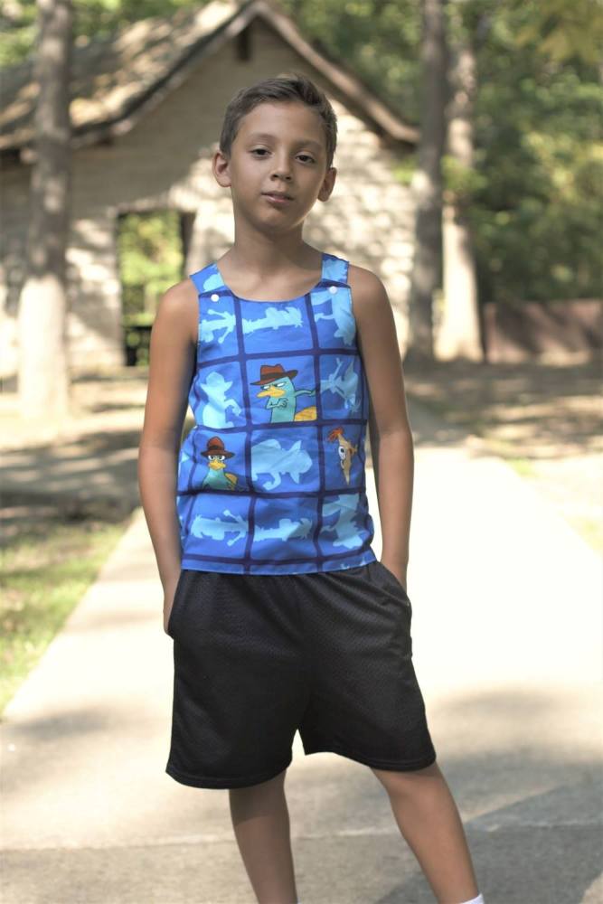 Daniel's Reversible Woven Tank Top for Kids