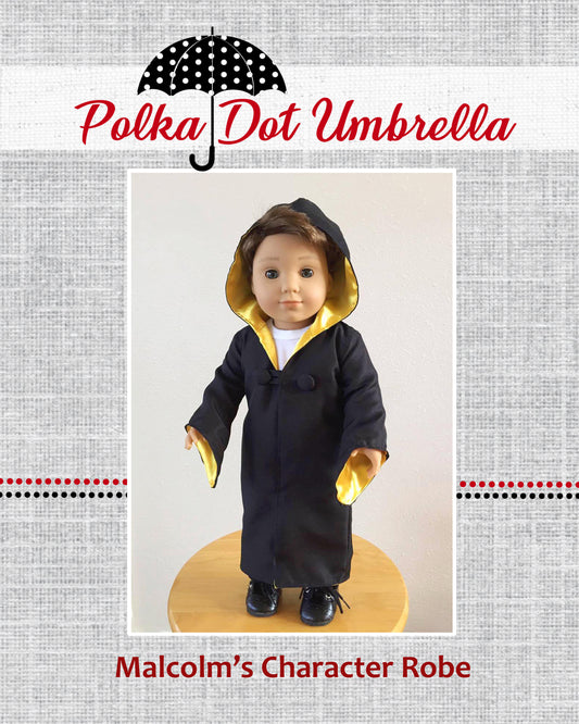 Malcolm's Character Robe for Dolls