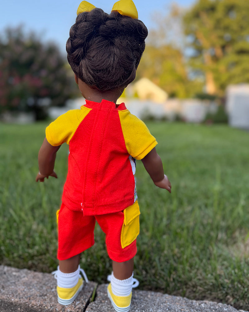 Brody's Baseball Tee & Greg's Knit Shorts for Dolls