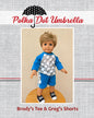 Brody's Baseball Tee & Greg's Knit Shorts for Dolls