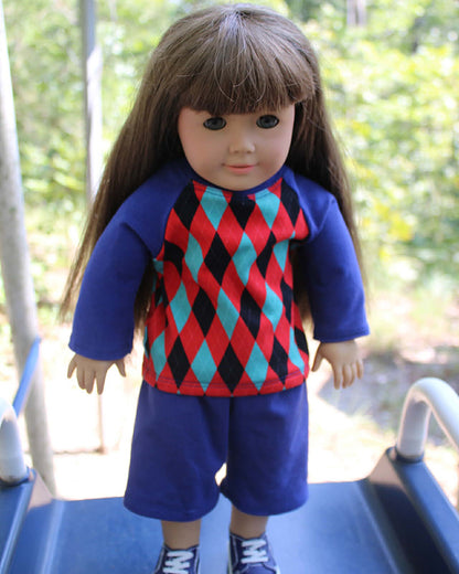 Brody's Baseball Tee & Greg's Knit Shorts for Dolls