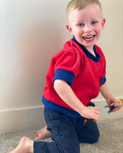 Axel's Colorblock Dolman Sweater for Kids