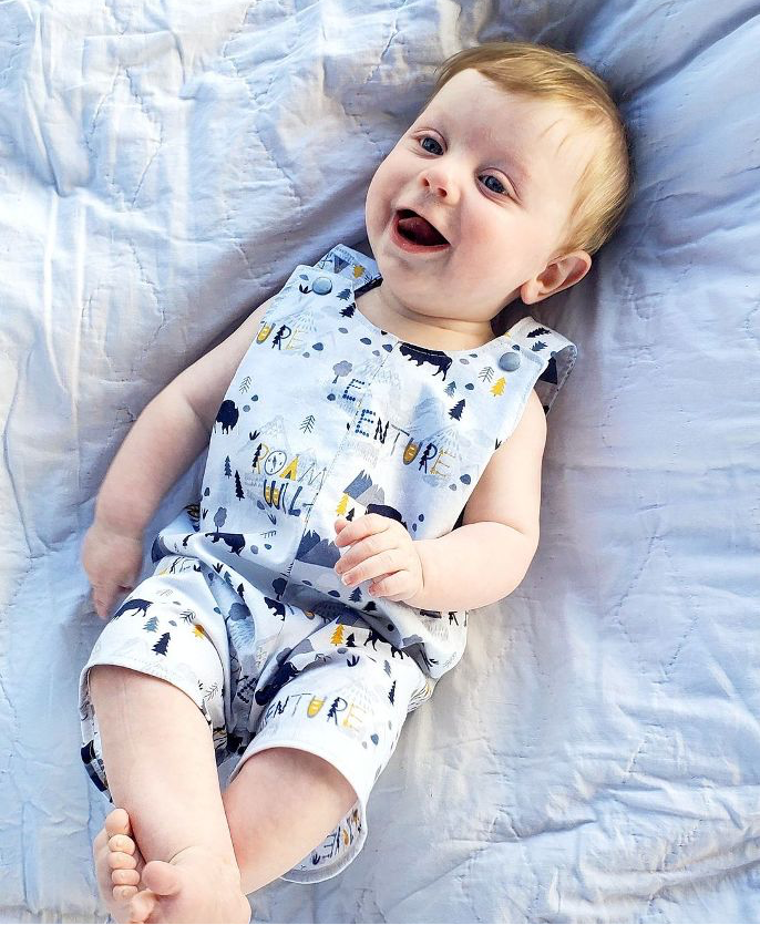 Wyatt's Shortalls for Babies and Toddlers