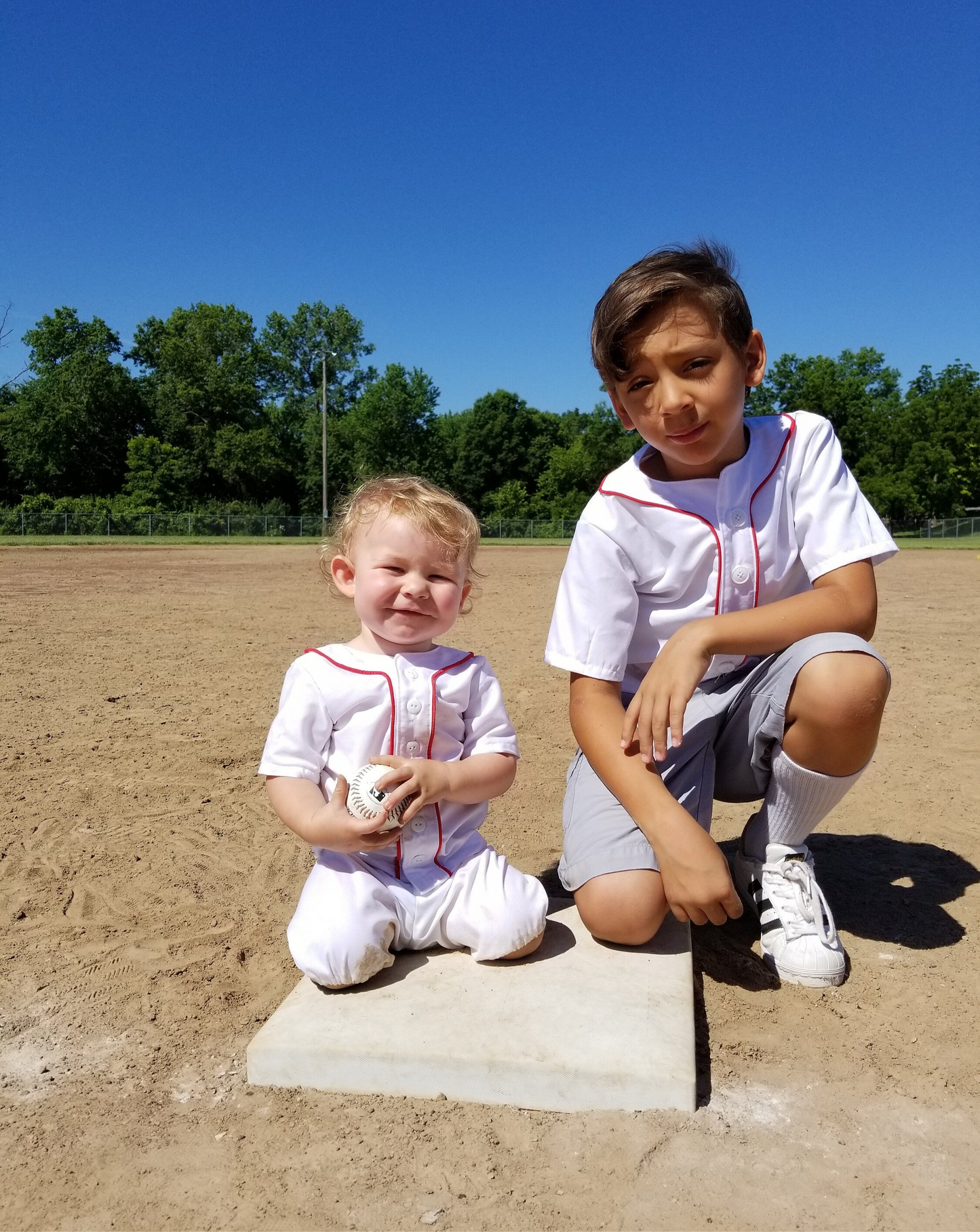 Upton's Classic Baseball Top for Kids