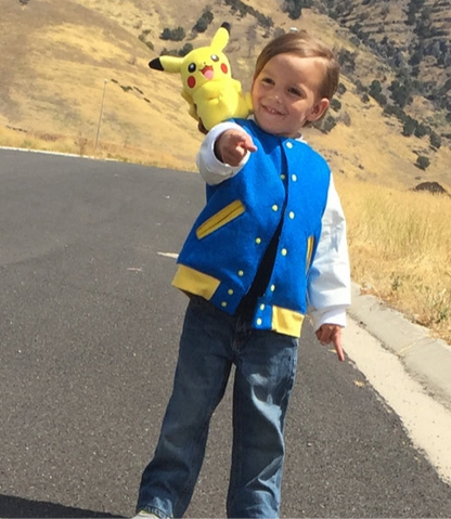 Brock's Letterman Jacket for Kids