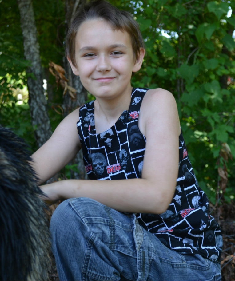 Daniel's Reversible Woven Tank Top for Kids