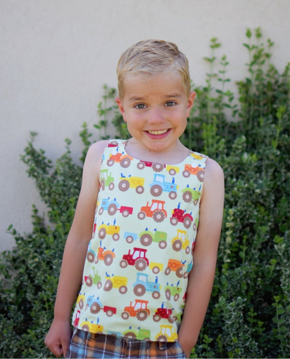 Daniel's Reversible Woven Tank Top for Kids