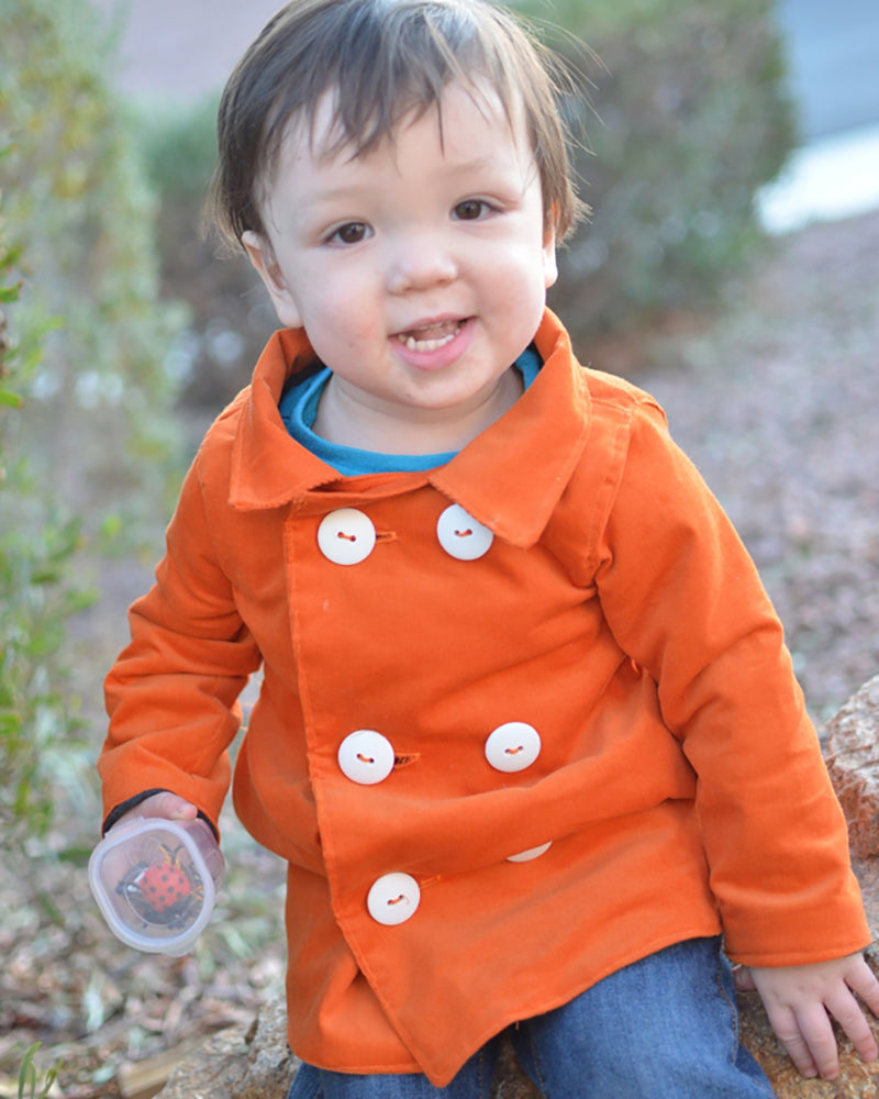 Finn's Pea Coat for Babies