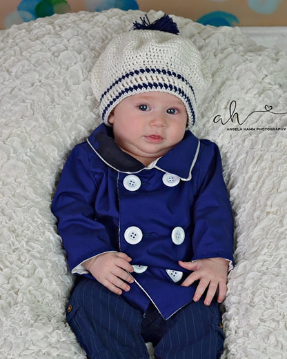 Finn's Pea Coat for Babies