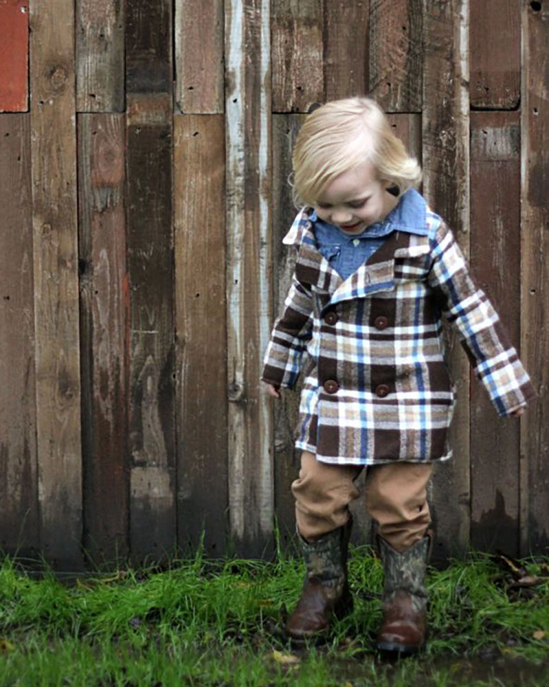 Finn's Pea Coat for Kids