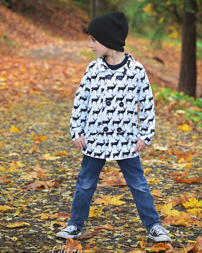 Finn's Pea Coat for Kids