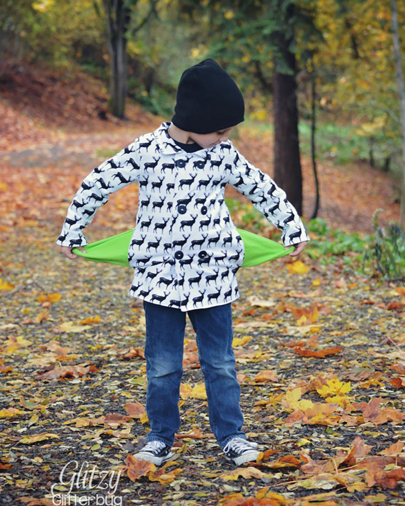 Finn's Pea Coat for Kids