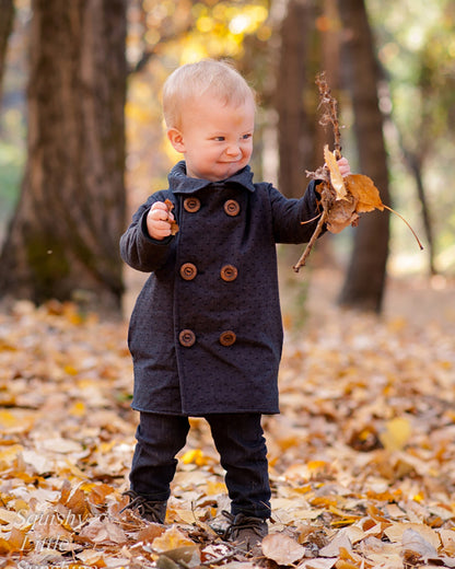 Finn's Pea Coat for Kids