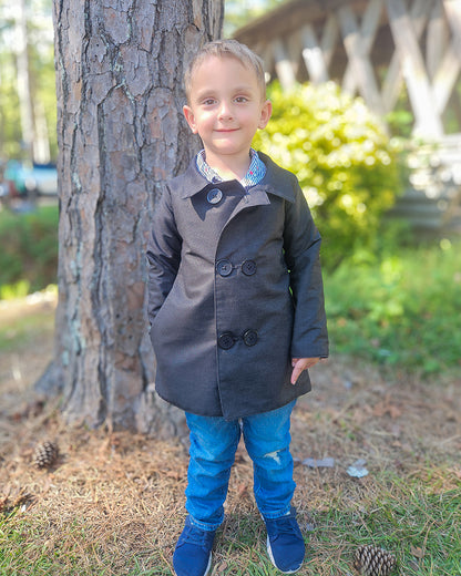 Finn's Pea Coat for Kids