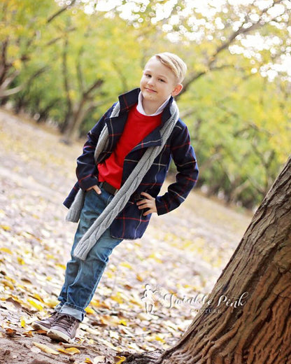 Finn's Pea Coat for Kids