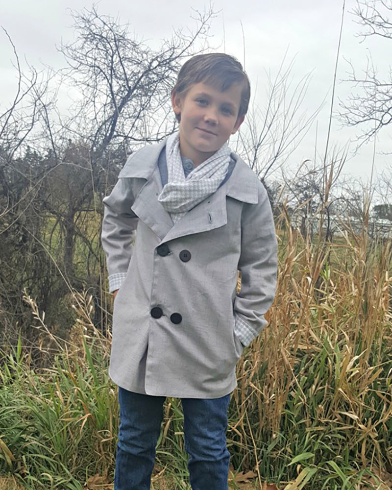 Finn's Pea Coat for Kids