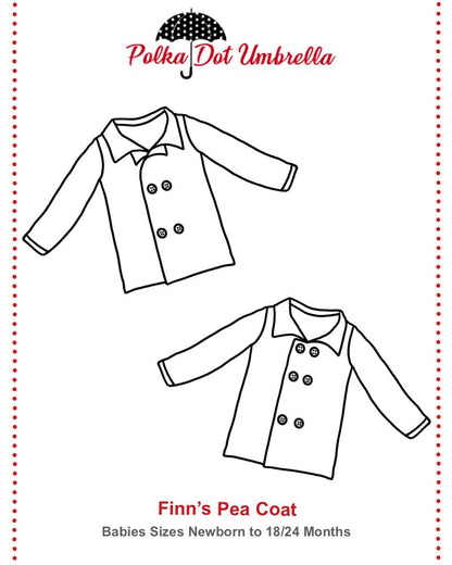 Finn's Pea Coat for Babies