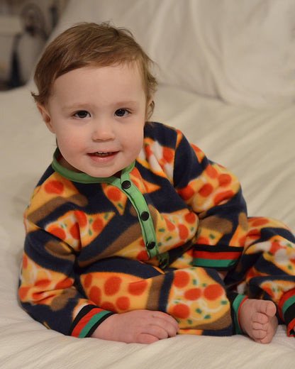 Nickolas' Drop-Bottom PJ's for Babies