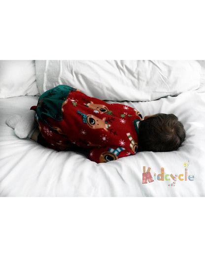 Nickolas' Drop-Bottom PJ's for Babies