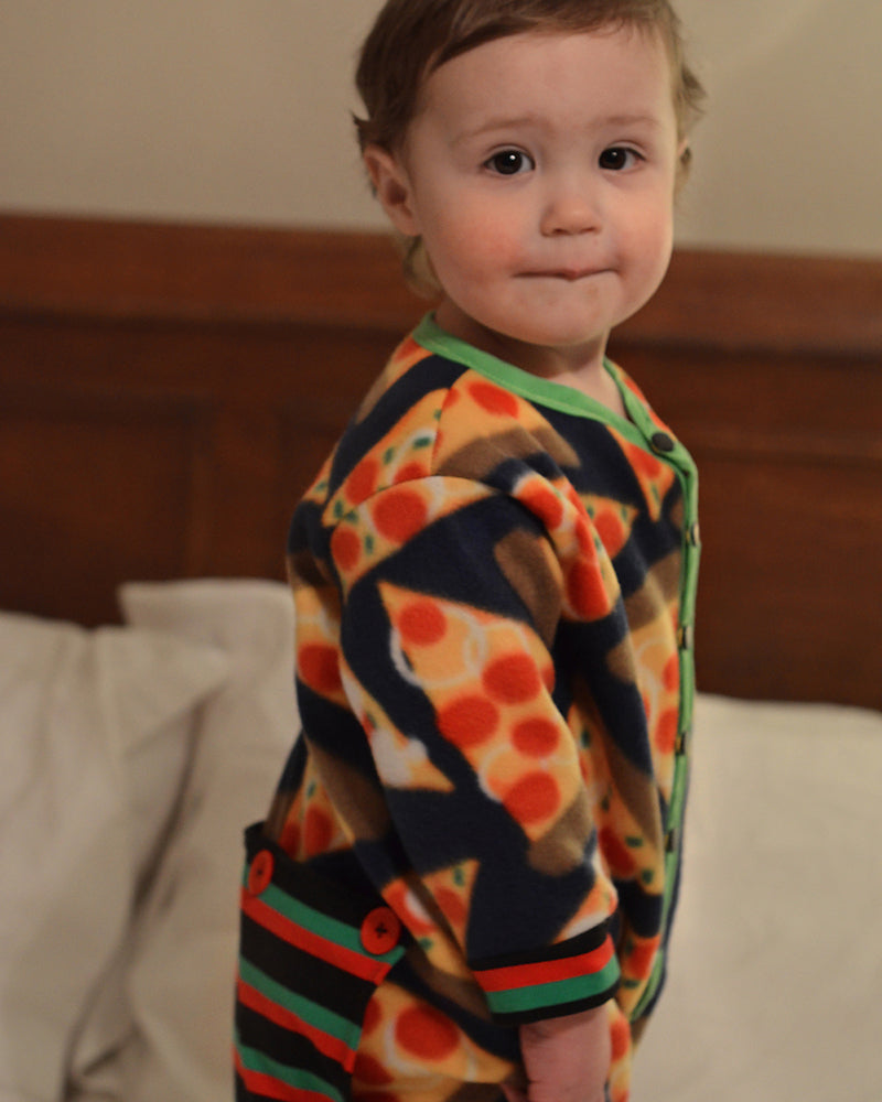 Nickolas' Drop-Bottom PJ's for Babies