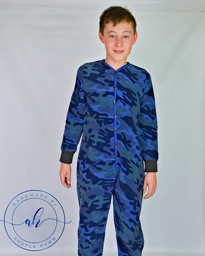 Nickolas' Drop-Bottom PJ's for Kids