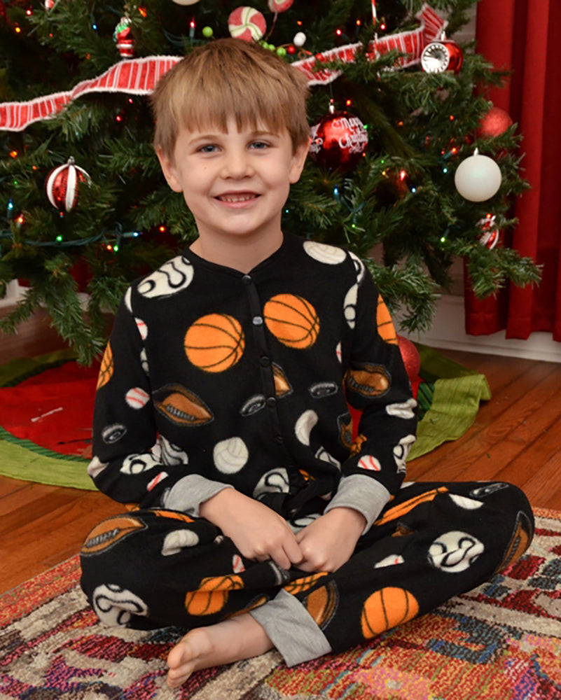 Nickolas' Drop-Bottom PJ's for Kids