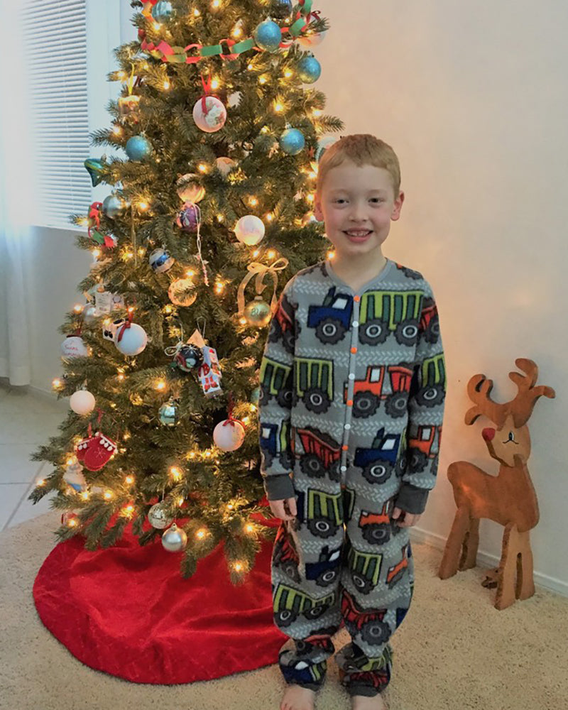 Nickolas' Drop-Bottom PJ's for Kids