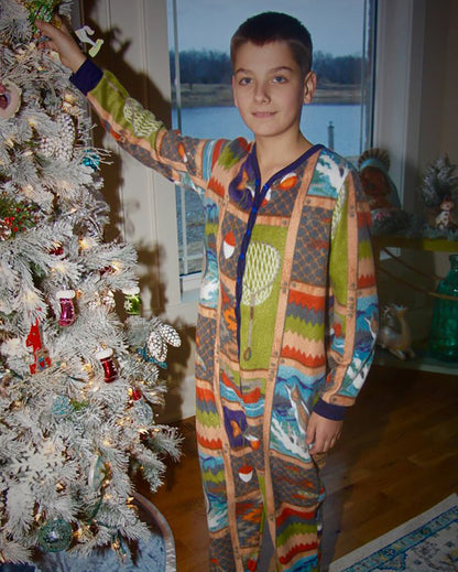 Nickolas' Drop-Bottom PJ's for Kids