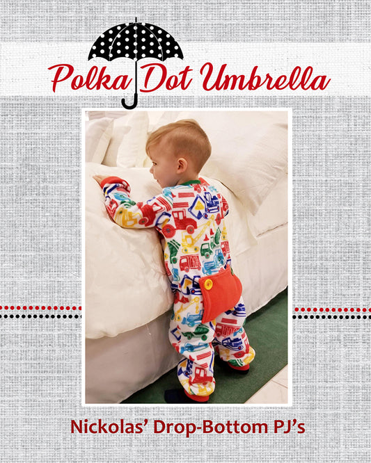 Nickolas' Drop-Bottom PJ's for Kids