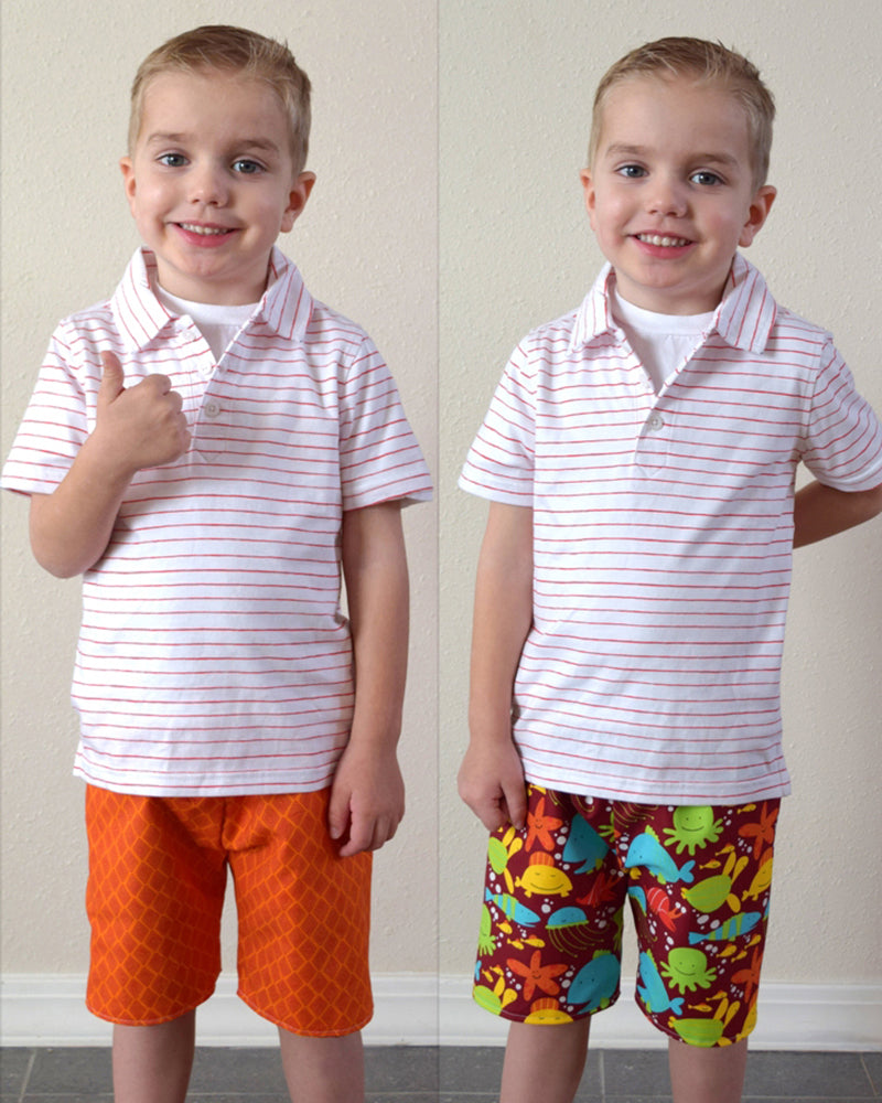 Remy's Reversible Shorts for Kids