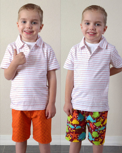 Remy's Reversible Shorts for Kids