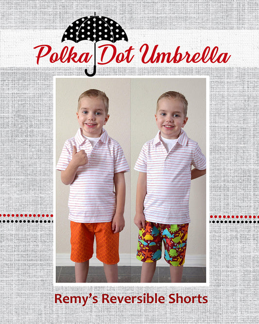 Remy's Reversible Shorts for Kids