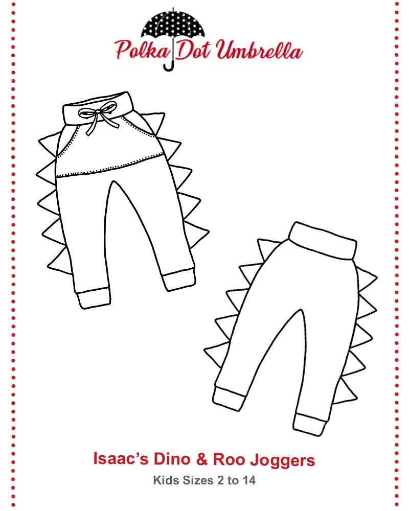 Isaac's Dino & Roo Joggers for Kids