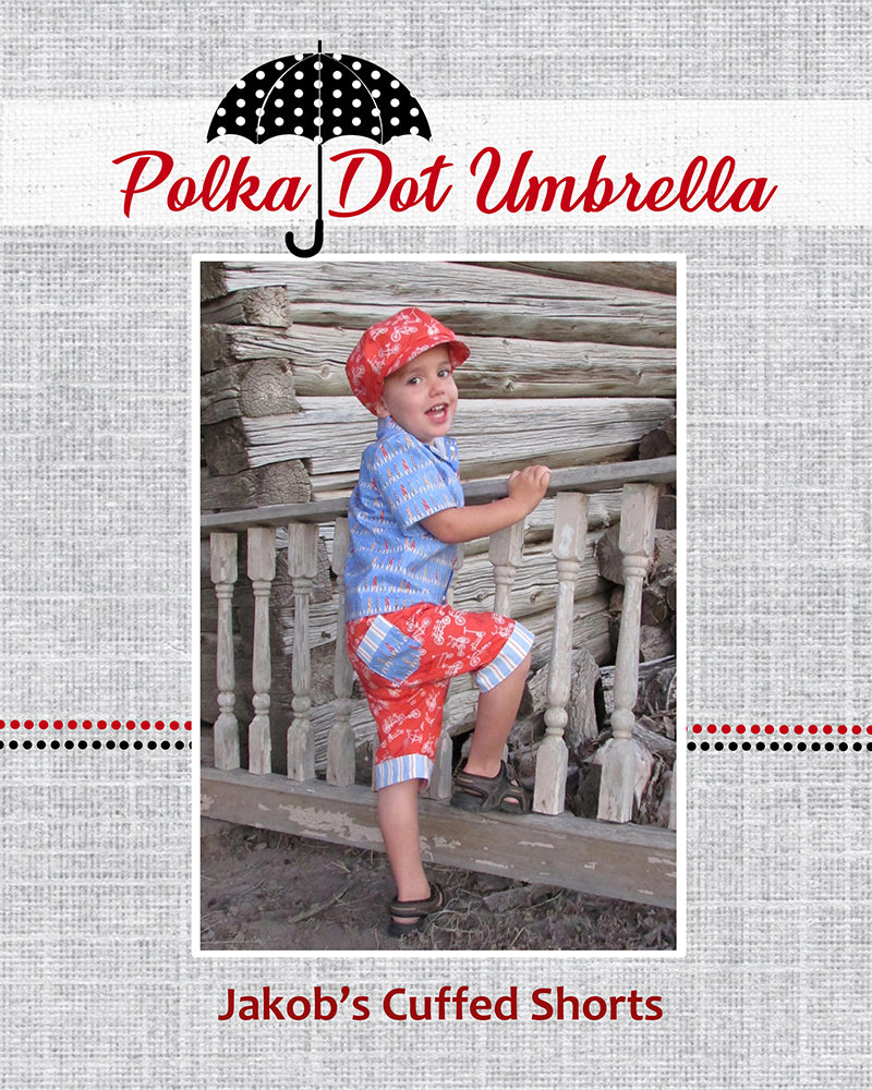 Jakob's Cuffed Shorts for Kids