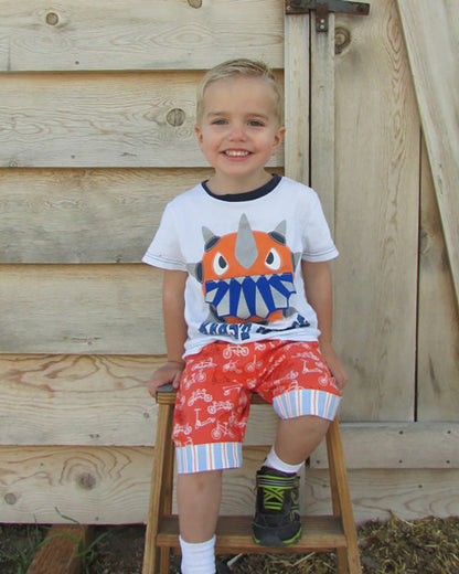 Jakob's Cuffed Shorts for Kids