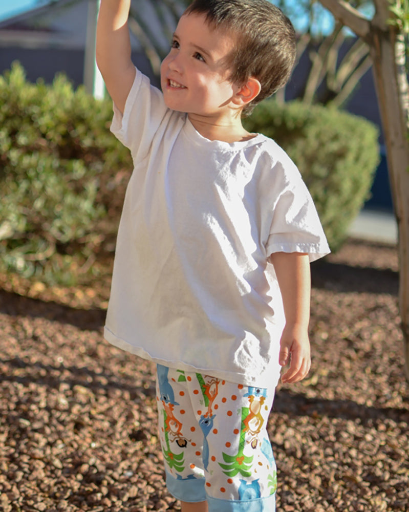 Jakob's Cuffed Shorts for Kids