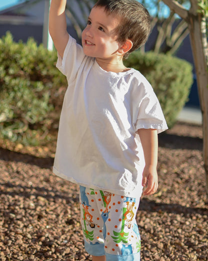 Jakob's Cuffed Shorts for Kids