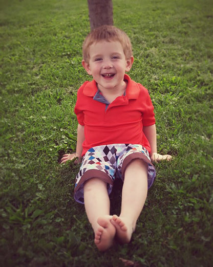 Jakob's Cuffed Shorts for Kids