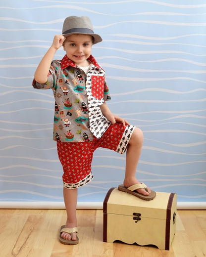 Jakob's Cuffed Shorts for Kids