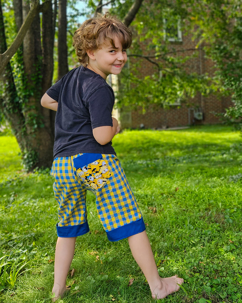 Jakob's Cuffed Shorts for Kids