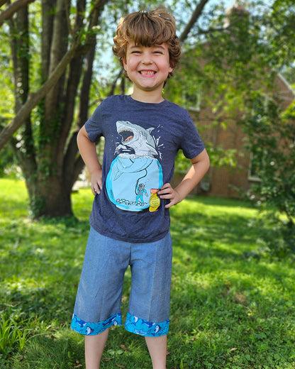 Jakob's Cuffed Shorts for Kids