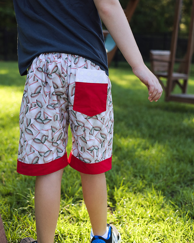 Jakob's Cuffed Shorts for Kids