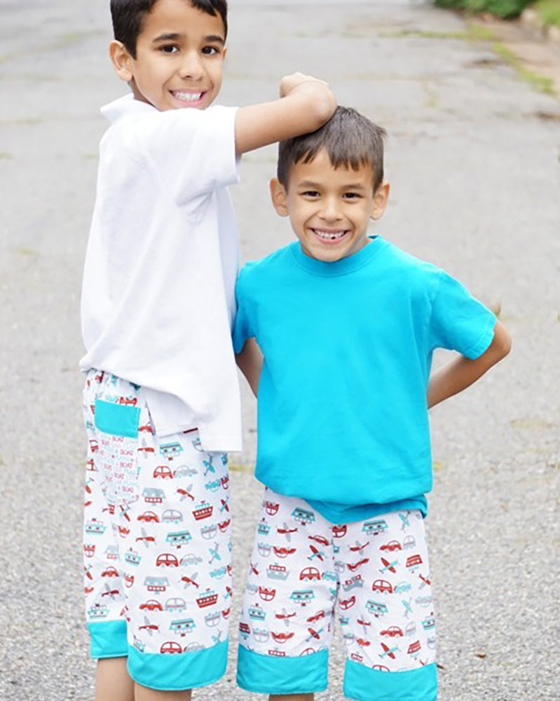 Jakob's Cuffed Shorts for Kids