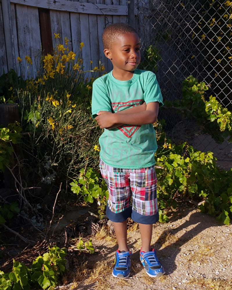 Jakob's Cuffed Shorts for Kids